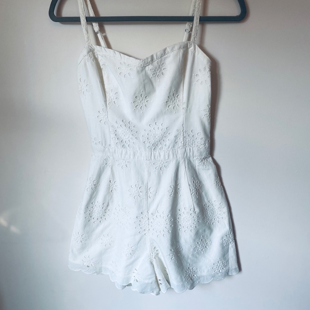 Hollister Eyelet Romper